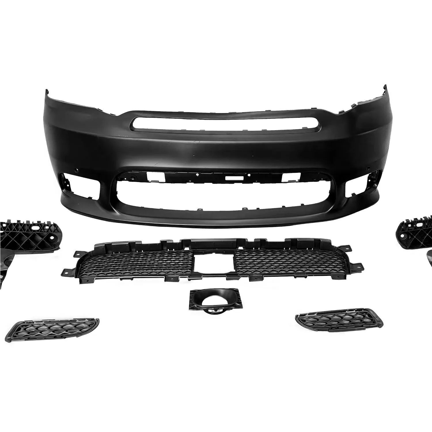 Frontstötfångare med LED-varselljus – IKON 2018+ SRT-stil – Dodge Durango 2014–2020 - 7