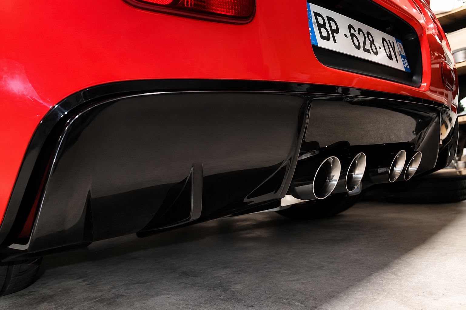 Bakdiffuser – blanksvart (CORVETTE C5 97–04) - 11