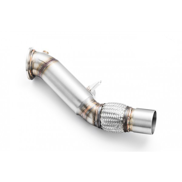 RM Motors downpipe BMW G11, G12 730i, 730Li, 740e, 740Le B48