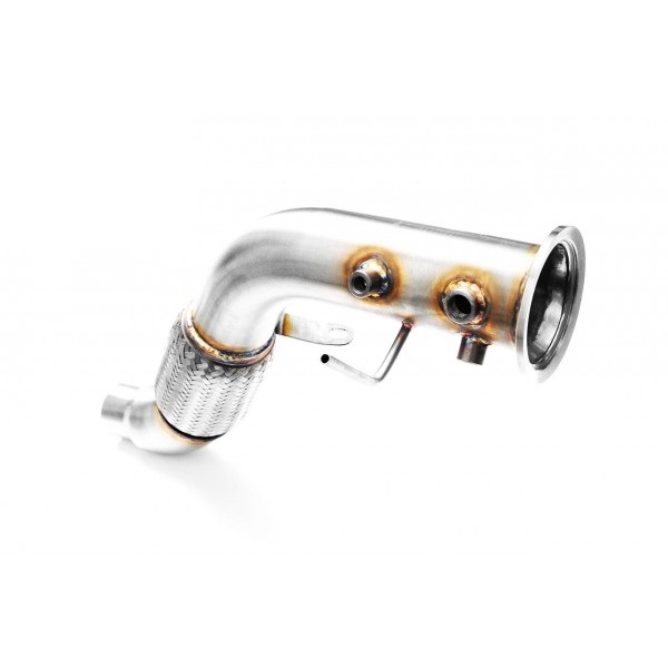 RM Motors downpipe BMW E71 X6 30d M57N2