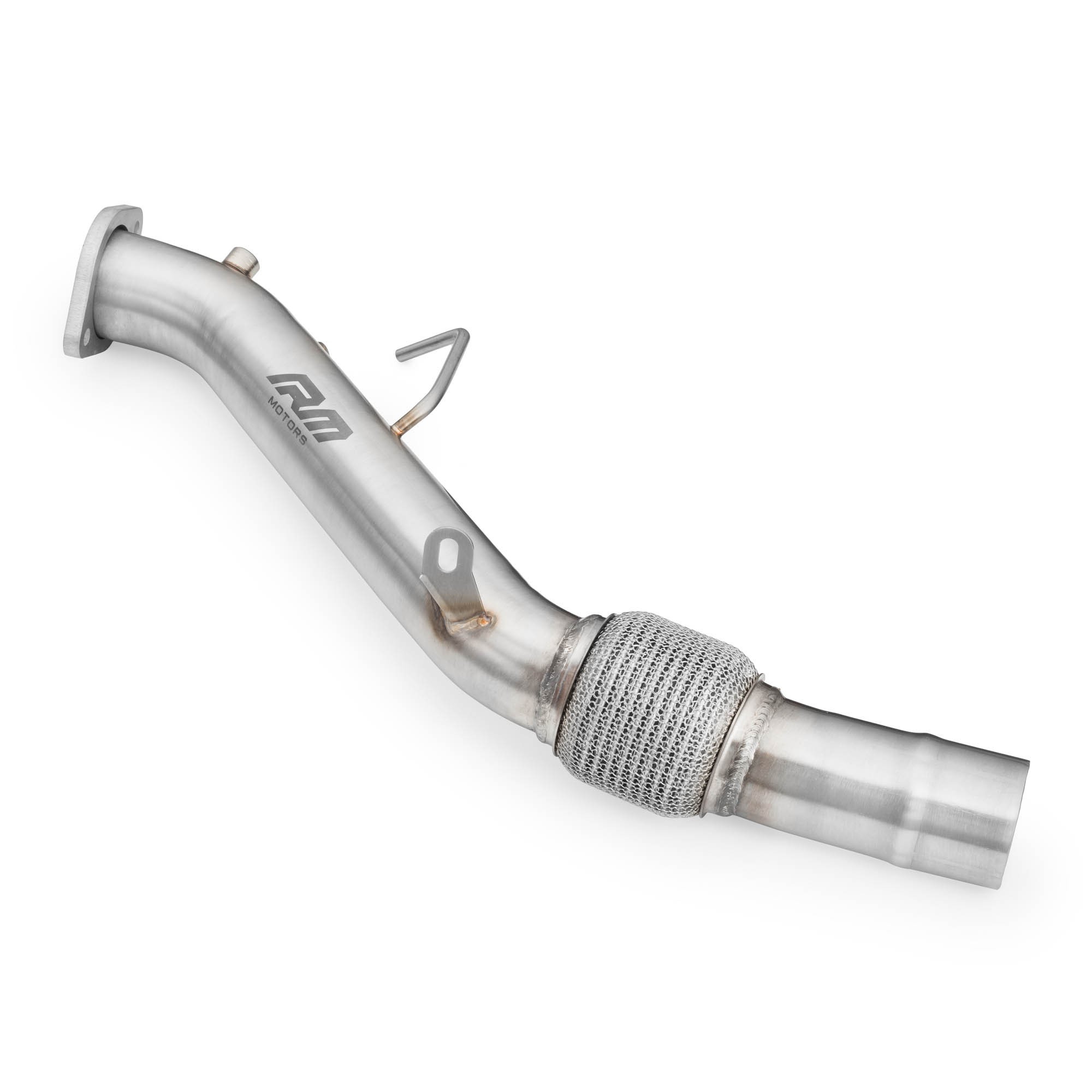 RM Motors downpipe BMW E60, E61 525d, 530d M57N (Euro 4) - 2