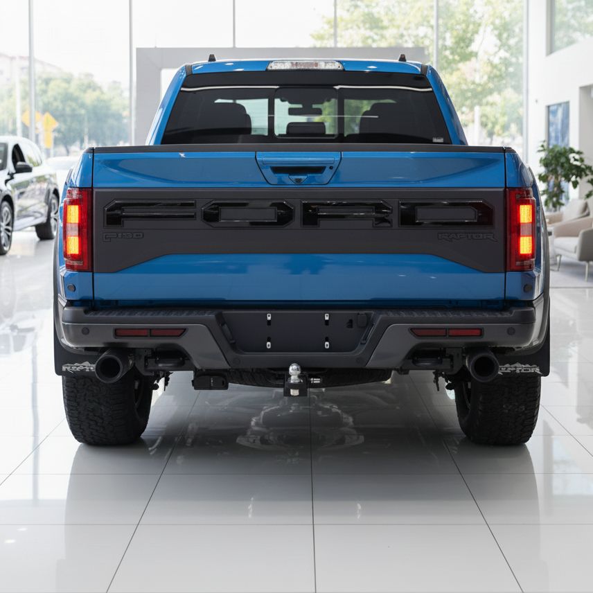 LED Bakluckepanel – Raptor Style – Mattsvart (F150 15-17) - 10
