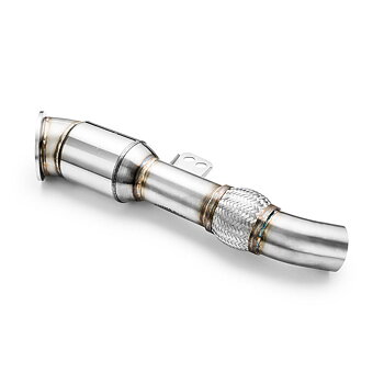 RM Motors downpipe BMW F20, F21 M140i, 140ix B58 med katalysator
