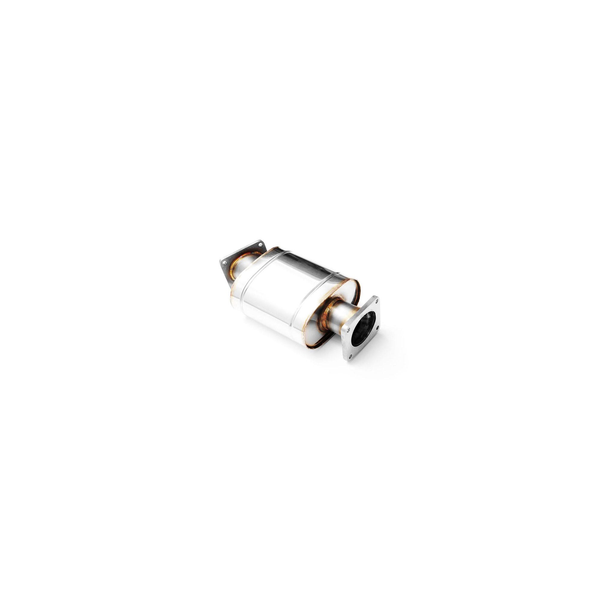 RM Motors downpipe BMW E83 X3 20d M47N2 med ljuddämpare - 2