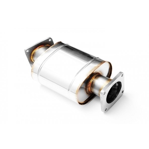 RM Motors downpipe BMW E83 X3 20d M47N2 med ljuddämpare