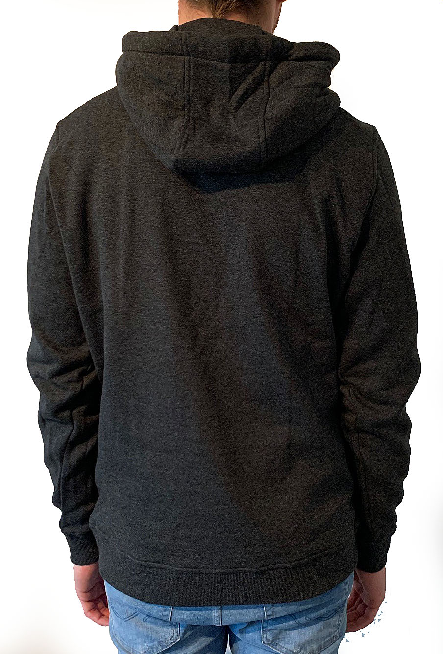 C-parts Hoodie Mörkgrå - 4