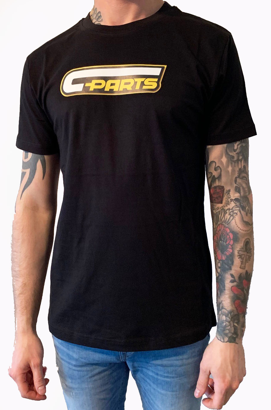 C-parts T-shirt Svart