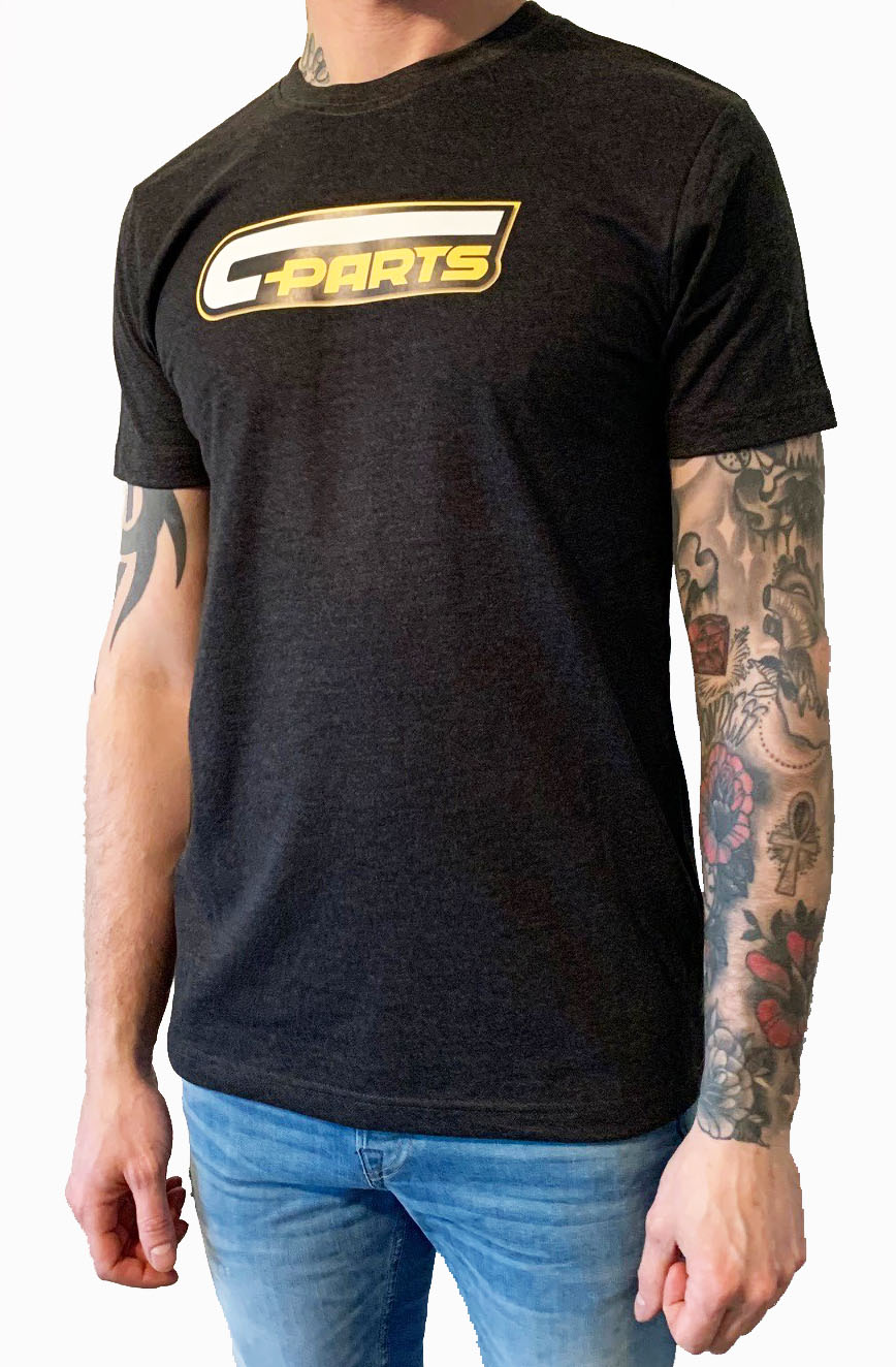 C-parts T-shirt Mörkgrå
