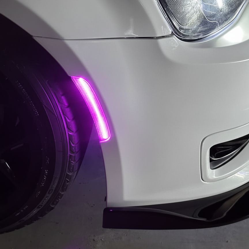 RGB LED-sidomarkeringar fram och bak – sats (CHRYSLER 300 15–23) - 12