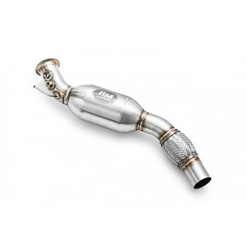 Downpipe DECAT BMW E60,E61 520D N47 + SILENCER
