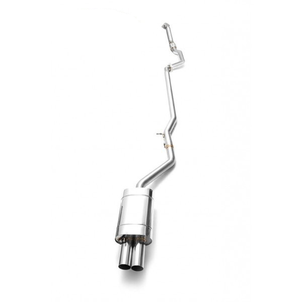 Komplett avgassystem BMW E46 318D/320D