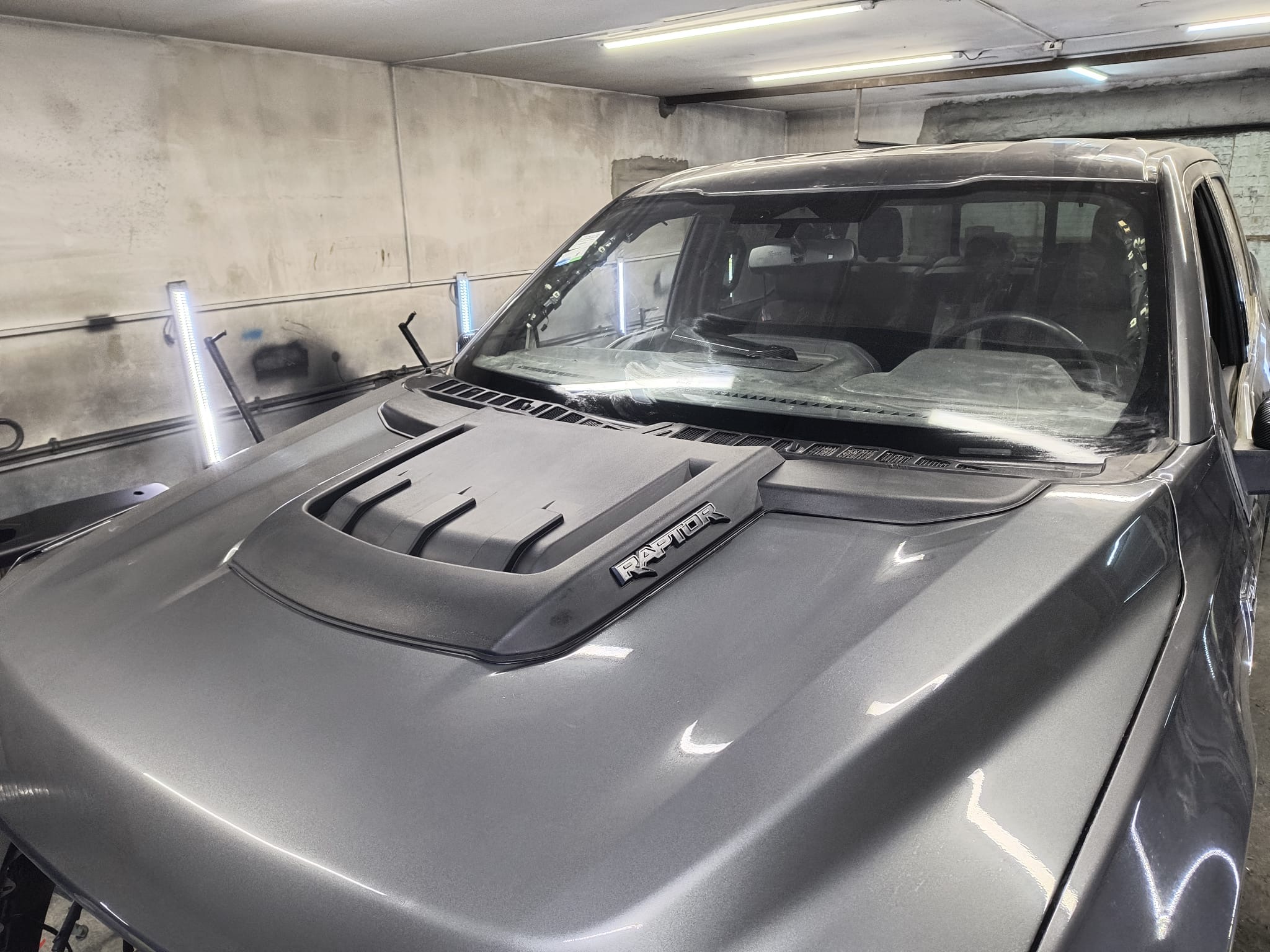 Huvscoop – Raptor Style – Mattsvart (F150 21-23) - 14