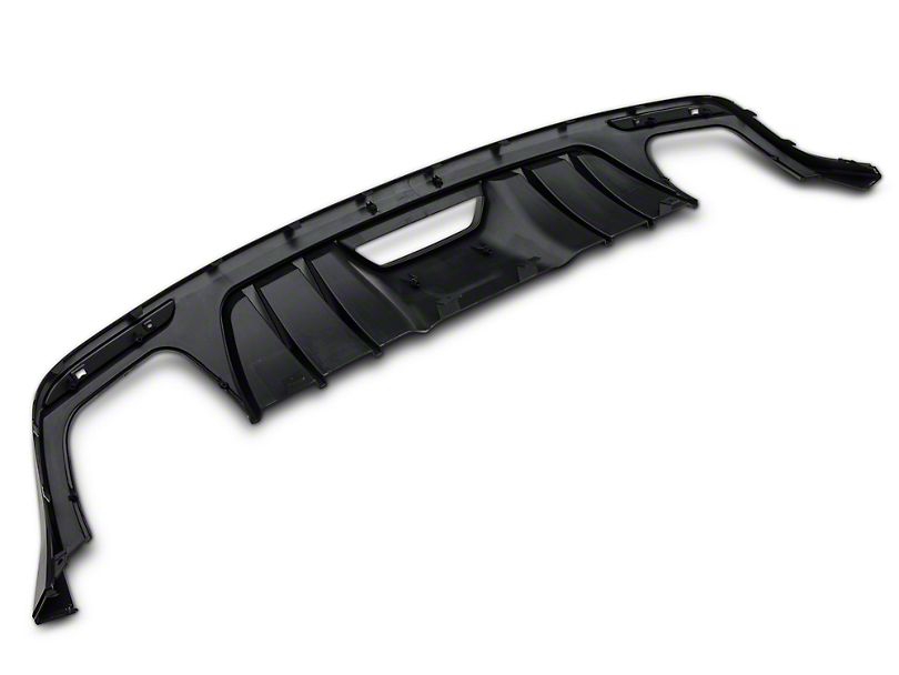 Rear Diffuser för 4 ändrör RTR (MUSTANG 15-17 Ecoboost Premium, GT Premium) - 3