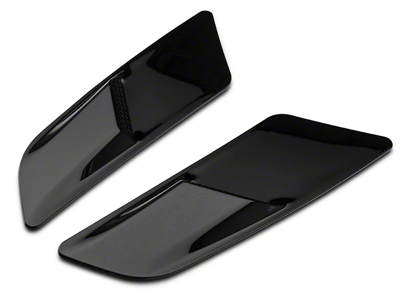 Huv Vent Louvers - Gloss Black (MUSTANG 15-17 Ecoboost, V6) - 2