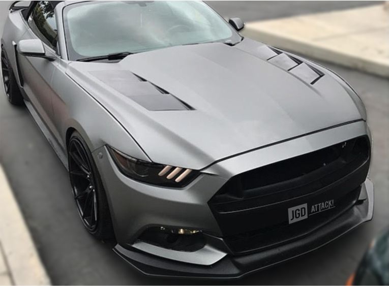 Frontläpp / Splitter PP (FORD MUSTANG 2015-2017)