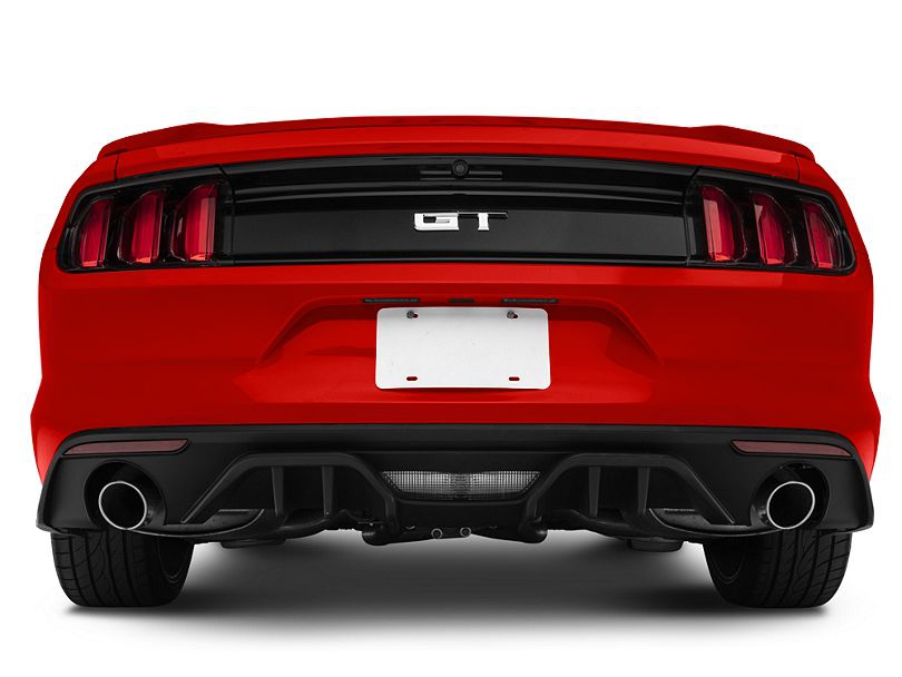 Diffuser RTR för enkla utblås (MUSTANG 15-17 GT Premium, EcoBoost Premium) - 2
