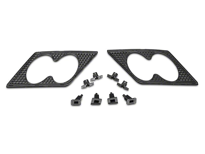 GT350 Style Diffuser - 4 Ändrör (MUSTANG 15-17 GT Premium, EcoBoost Premium) - 4