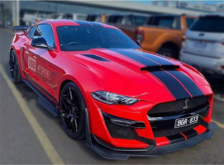 GT500 Style Stötfångare Fram (MUSTANG 18-20 EcoBoost, GT)