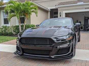 IKON GT500 Style Fram Stötfångare (MUSTANG 18-20 EcoBoost, GT)