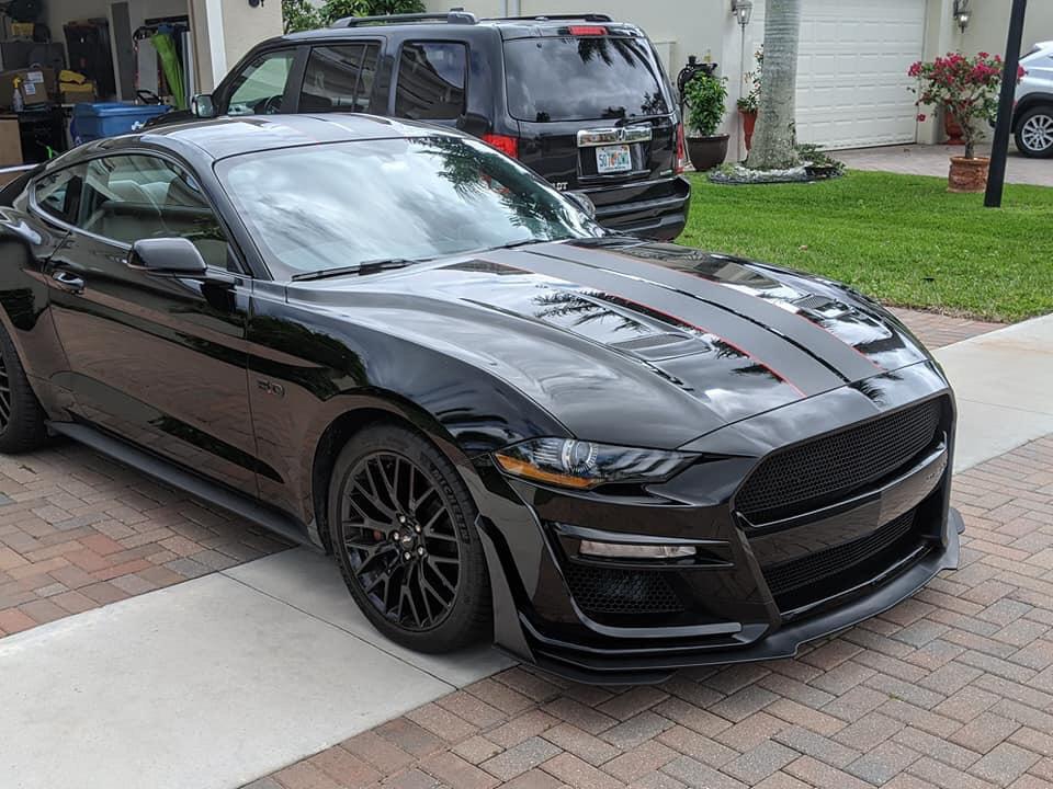 IKON GT500 Style Fram Stötfångare (MUSTANG 18-20 EcoBoost, GT) - 2