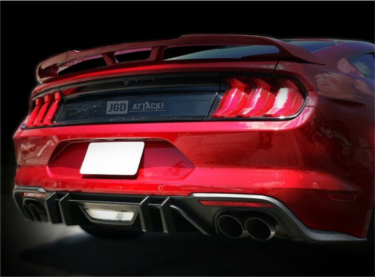 COMPETITION Style Bakre Diffuser (MUSTANG 18-20 GT Premium, EcoBoost Premium)