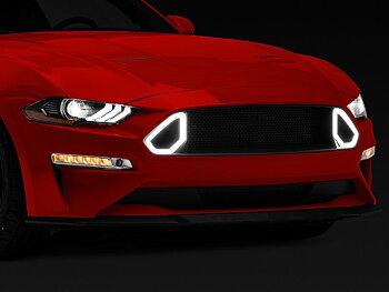 RTR LED Övre Grill (MUSTANG 18-20 Ecoboost, GT)