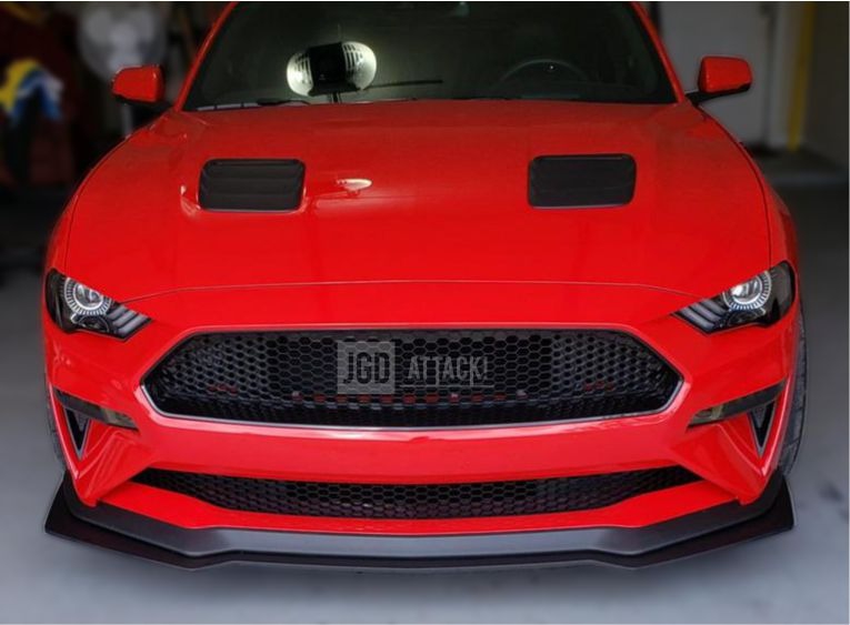 KITT BULLITT Style Grill (MUSTANG 18-20 GT, EcoBoost)