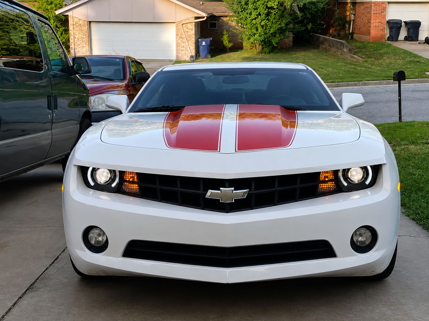 PERFORMANCE-strålkastare LED DRL + halogen – set (CAMARO 10–13) - 5