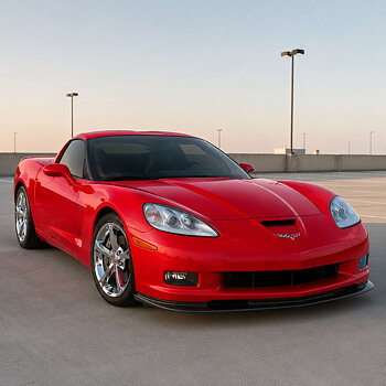 Z06 OE-inspirerad frontstötfångare med dimljus – olackad (CORVETTE C6 Base 05–13)