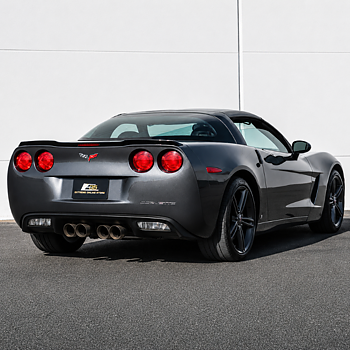 EOS ZR1-inspirerad bakspoiler – blanksvart (CORVETTE C6 05–13)