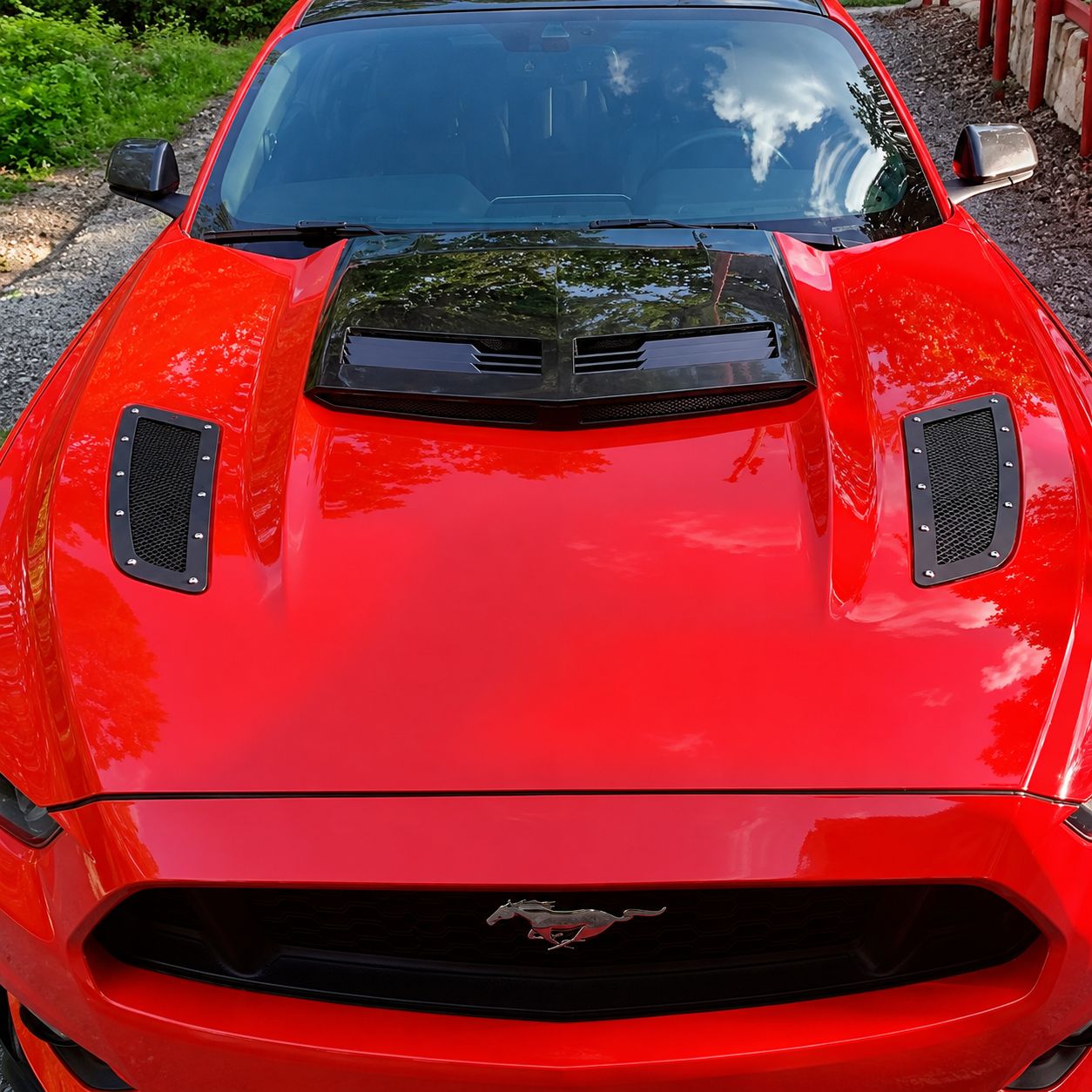 MP CONCEPTS Huvscoop (Mustang 15-17 GT, V6, EB)