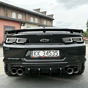 Bakspoiler – ZL1 stil – blanksvart (Camaro 16-23)