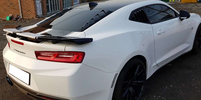 Bakspoiler – ZL1 stil – blanksvart (Camaro 16-23) - 5