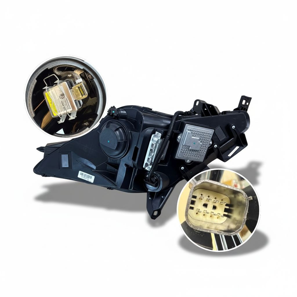 Xenonstrålkastare höger med LED-varselljus (CORVETTE C7 14–19) - 2