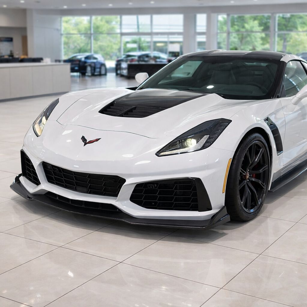 Premium ZR1-inspirerad frontstötfångare – Carbon Flash (CORVETTE C7 14–19) - 12