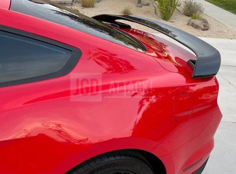 Bakspoiler – GT350R stil – blanksvart (Mustang 15-23 FASTBACK) - 6