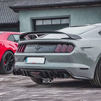 Bakspoiler – GT350R stil – blanksvart (Mustang 15-23 FASTBACK)