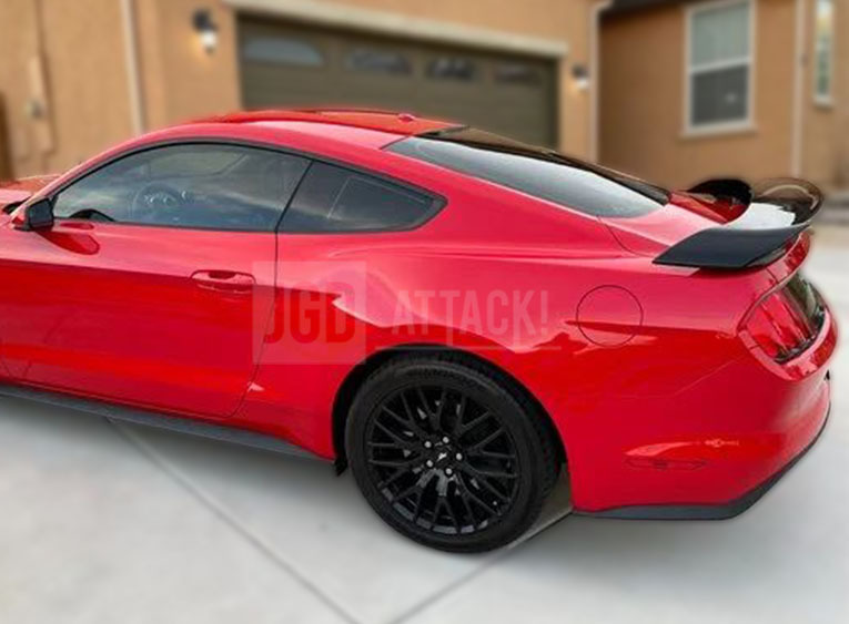 Bakspoiler – GT350R stil – blanksvart (Mustang 15-23 FASTBACK) - 8