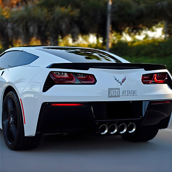 OE-inspirerad bakspoiler – olackad (CORVETTE C7 14–19)