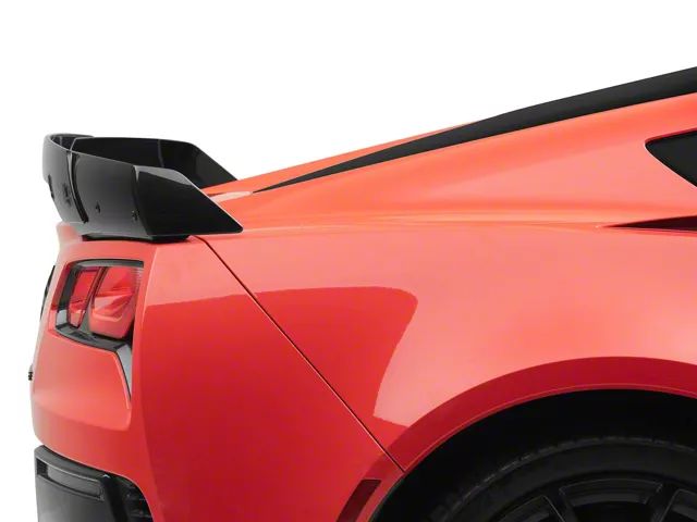 Bakspoiler med wickerbill – blanksvart (CORVETTE C7 14–19) - 8