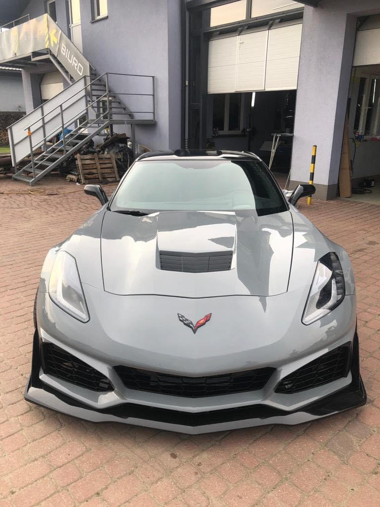 ZR1-inspirerad frontstötfångare – komplett olackad sats (CORVETTE C7 14–19) - 4