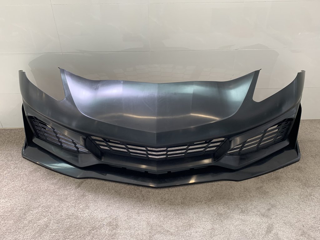 ZR1-inspirerad frontstötfångare – komplett olackad sats (CORVETTE C7 14–19) - 14