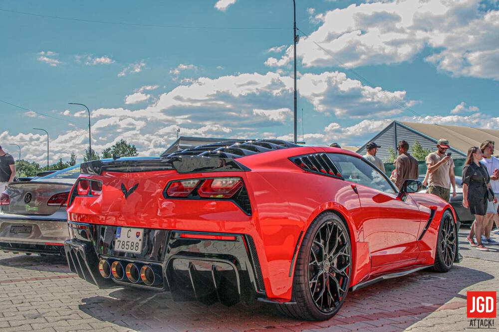 ZR51-inspirerad bakspoiler (CORVETTE C7 14–19) - 4
