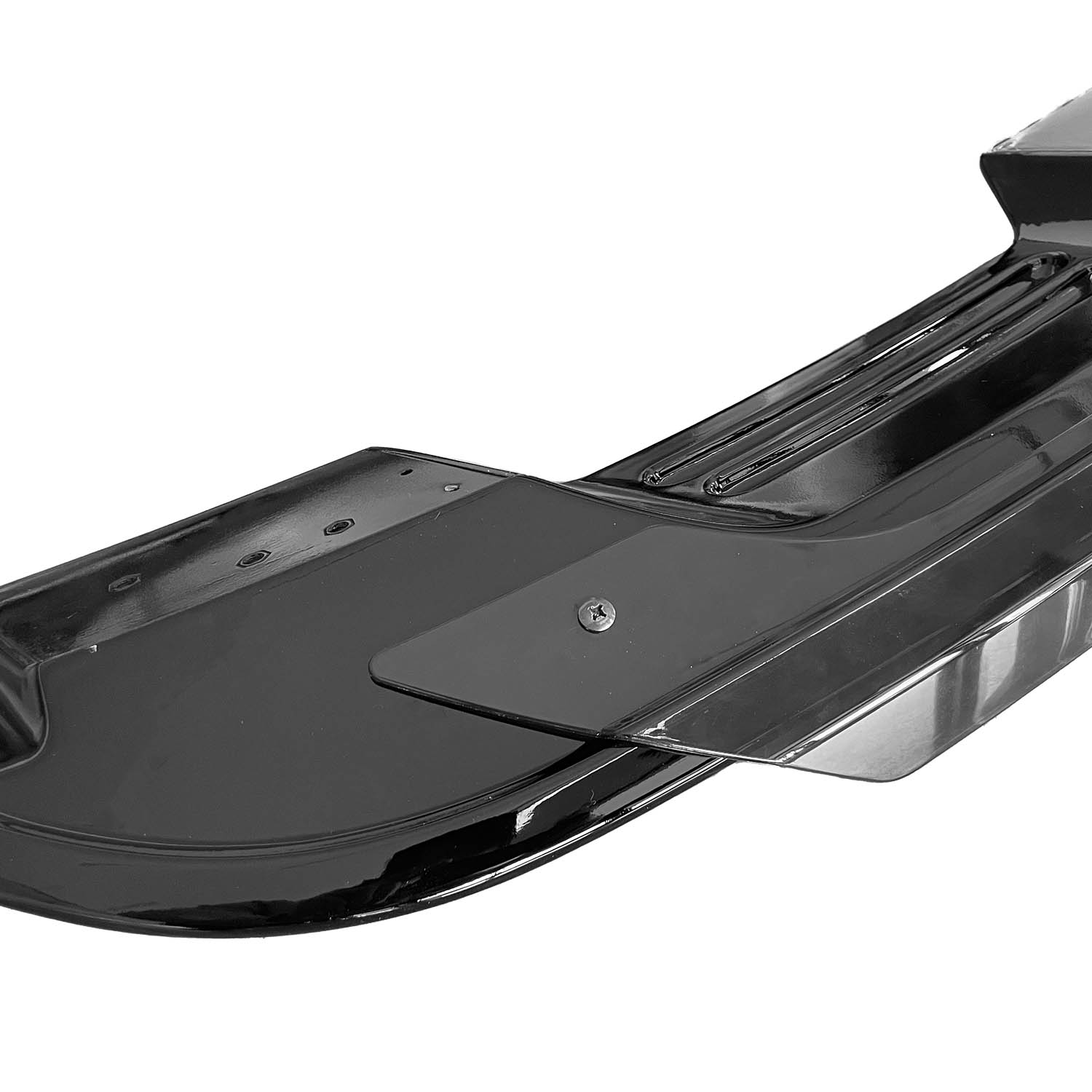 Bakspoiler – GT500/MACH1 stil + Gurney Flap – blanksvart (Mustang 15-23) - 9
