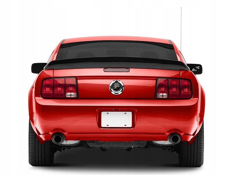 Bakspoiler – Ducktail stil – blanksvart (Mustang 05-09) - 9