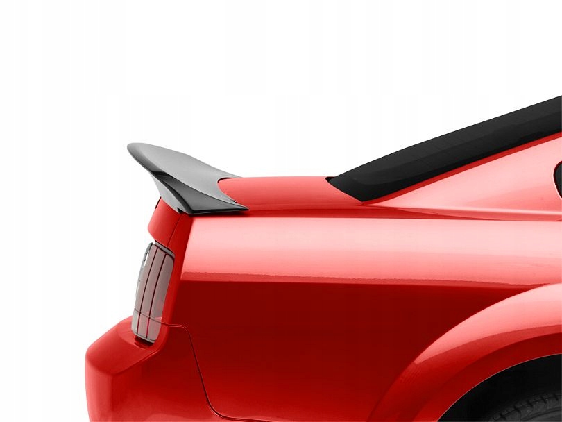 Bakspoiler – Ducktail stil – blanksvart (Mustang 05-09) - 8