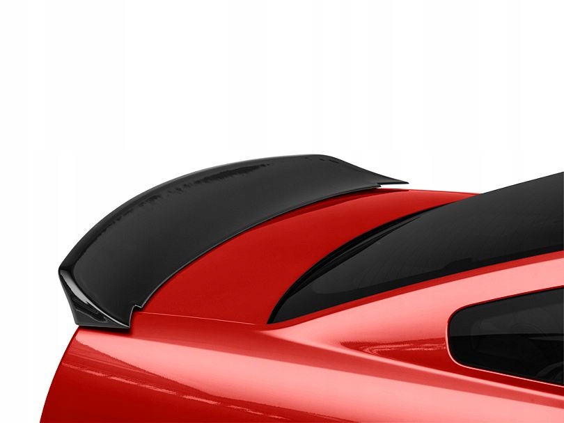 Bakspoiler – Ducktail stil – blanksvart (Mustang 05-09) - 6
