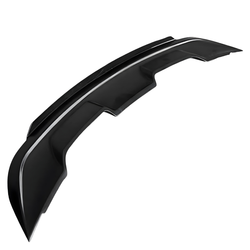 Bakspoiler – GT500/MACH1 stil + Gurney Flap - mattsvart (Mustang 15-23) - 2
