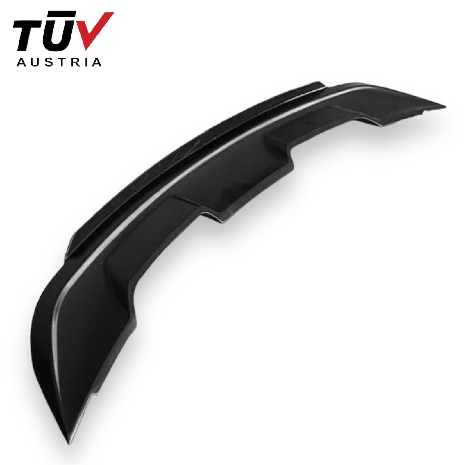 Bakspoiler – GT500/MACH1 stil + Gurney Flap - mattsvart (Mustang 15-23) - 10