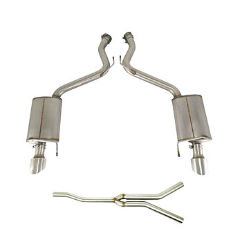 Passivt avgassystem + Y-rör (Mustang 15-23 Ecoboost)